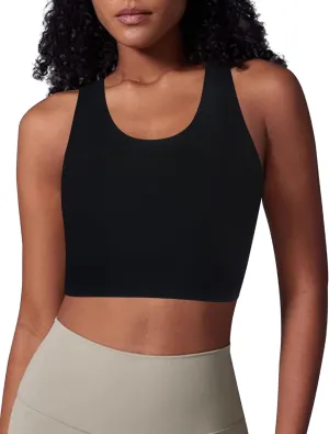 XUJI Seamless Chest Binder Women FTM Transgender Wireless Binder Sport Compression Bra Pullover Tank Top