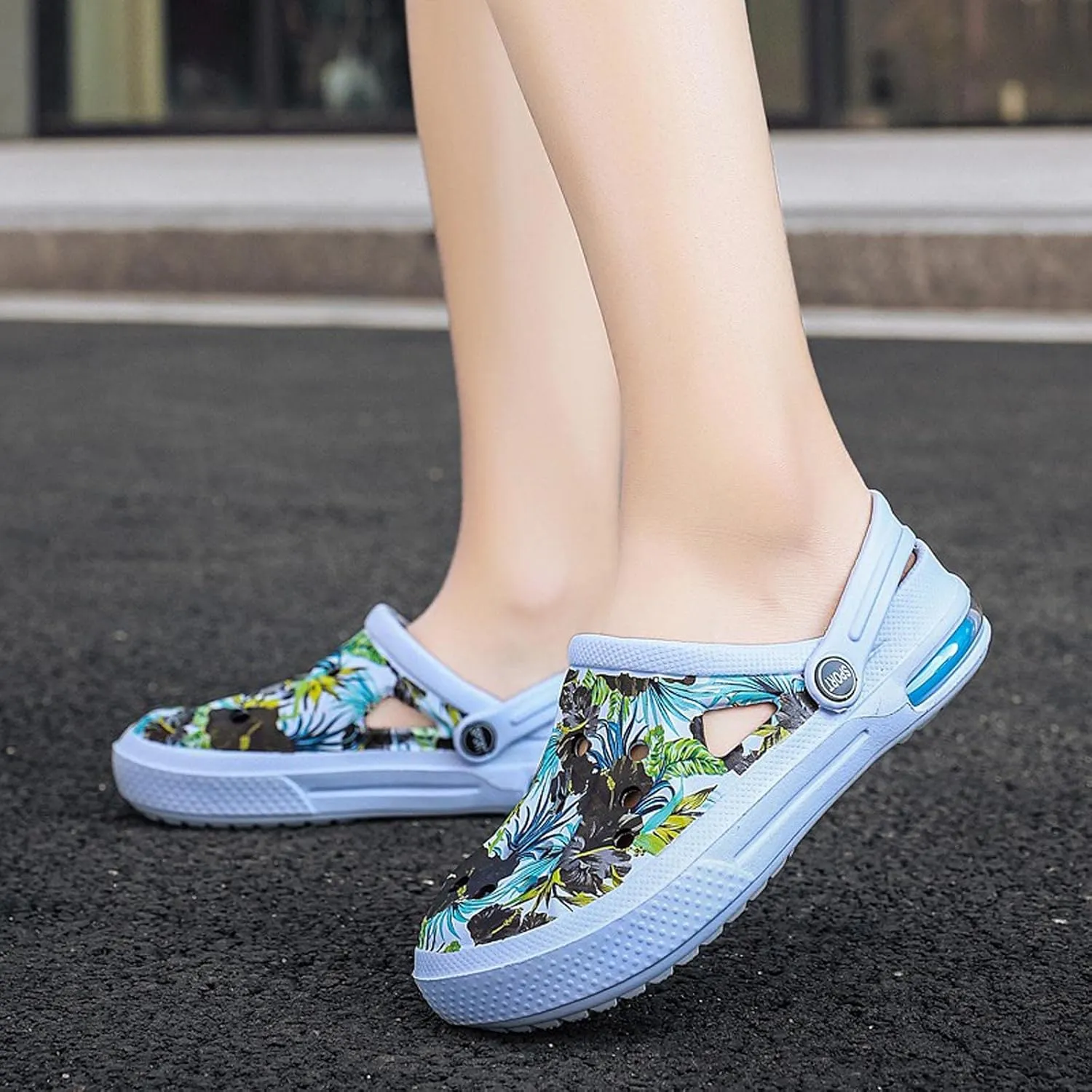 YUKTOPA Womens Clogs Shoes Unisex Summer Garden Clogs Shoes Non-Slip Quick Drying Sandals Casual Slippers