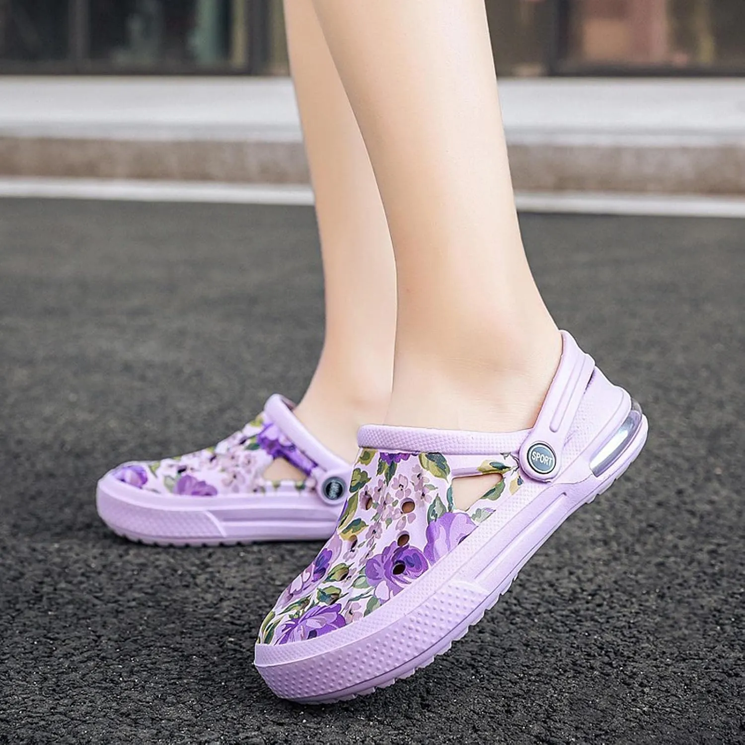 YUKTOPA Womens Clogs Shoes Unisex Summer Garden Clogs Shoes Non-Slip Quick Drying Sandals Casual Slippers