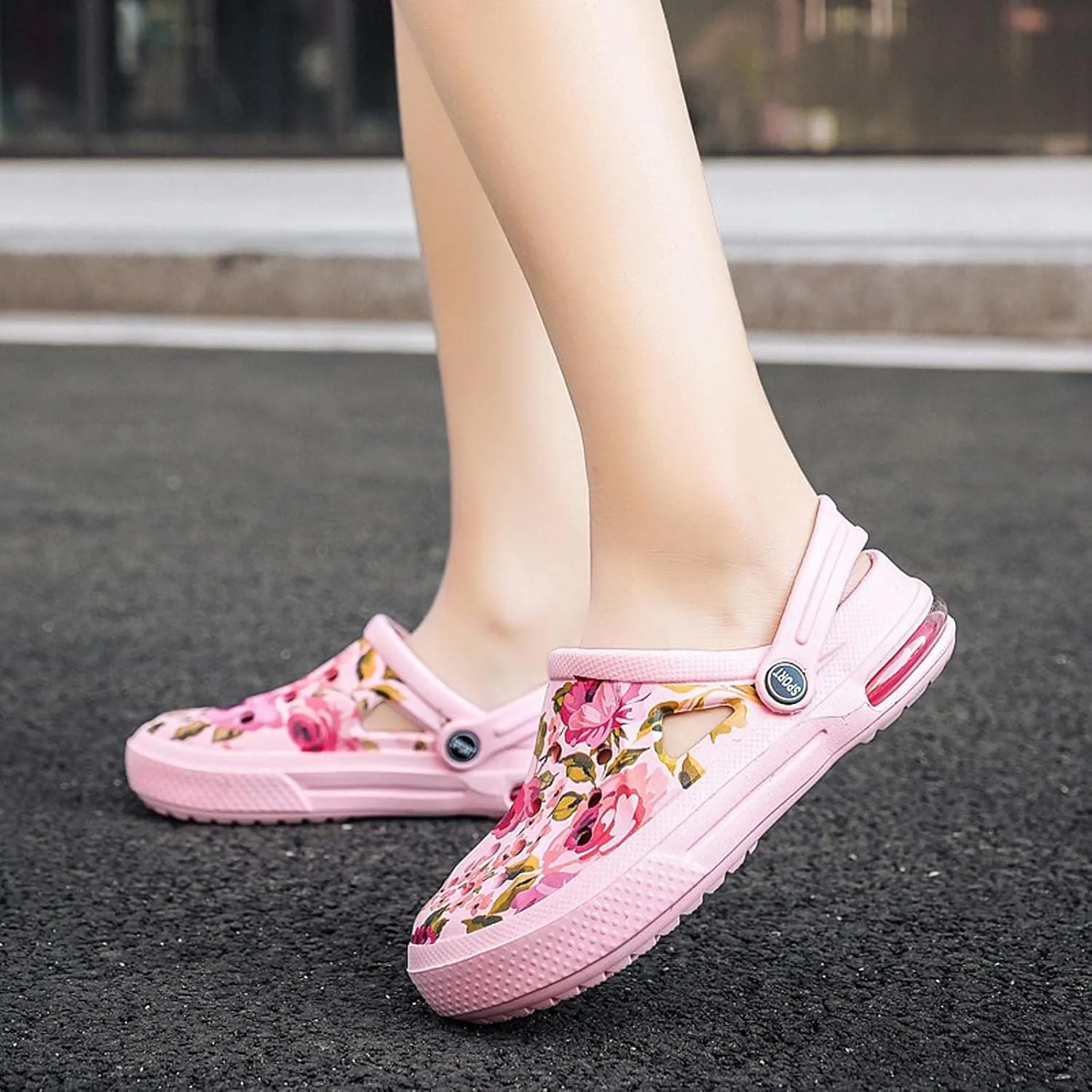 YUKTOPA Womens Clogs Shoes Unisex Summer Garden Clogs Shoes Non-Slip Quick Drying Sandals Casual Slippers