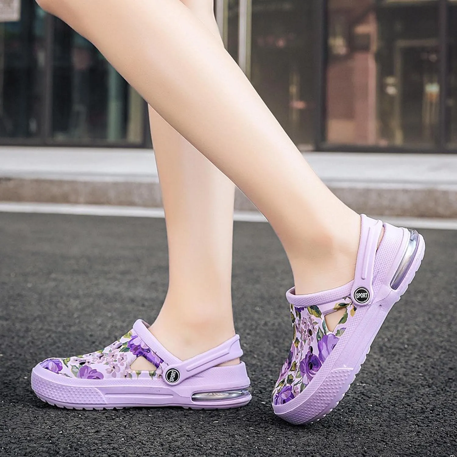YUKTOPA Womens Clogs Shoes Unisex Summer Garden Clogs Shoes Non-Slip Quick Drying Sandals Casual Slippers