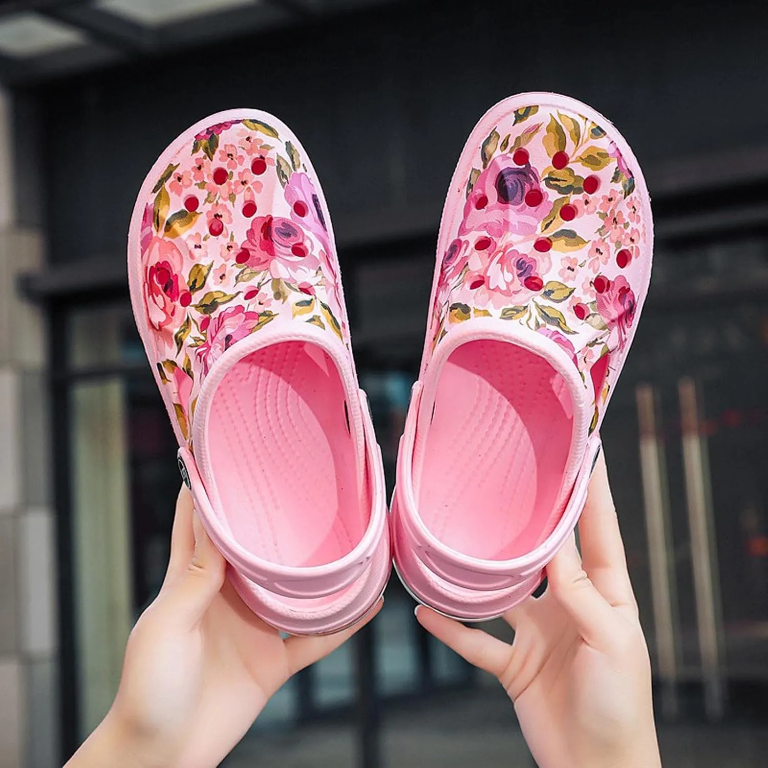 YUKTOPA Womens Clogs Shoes Unisex Summer Garden Clogs Shoes Non-Slip Quick Drying Sandals Casual Slippers